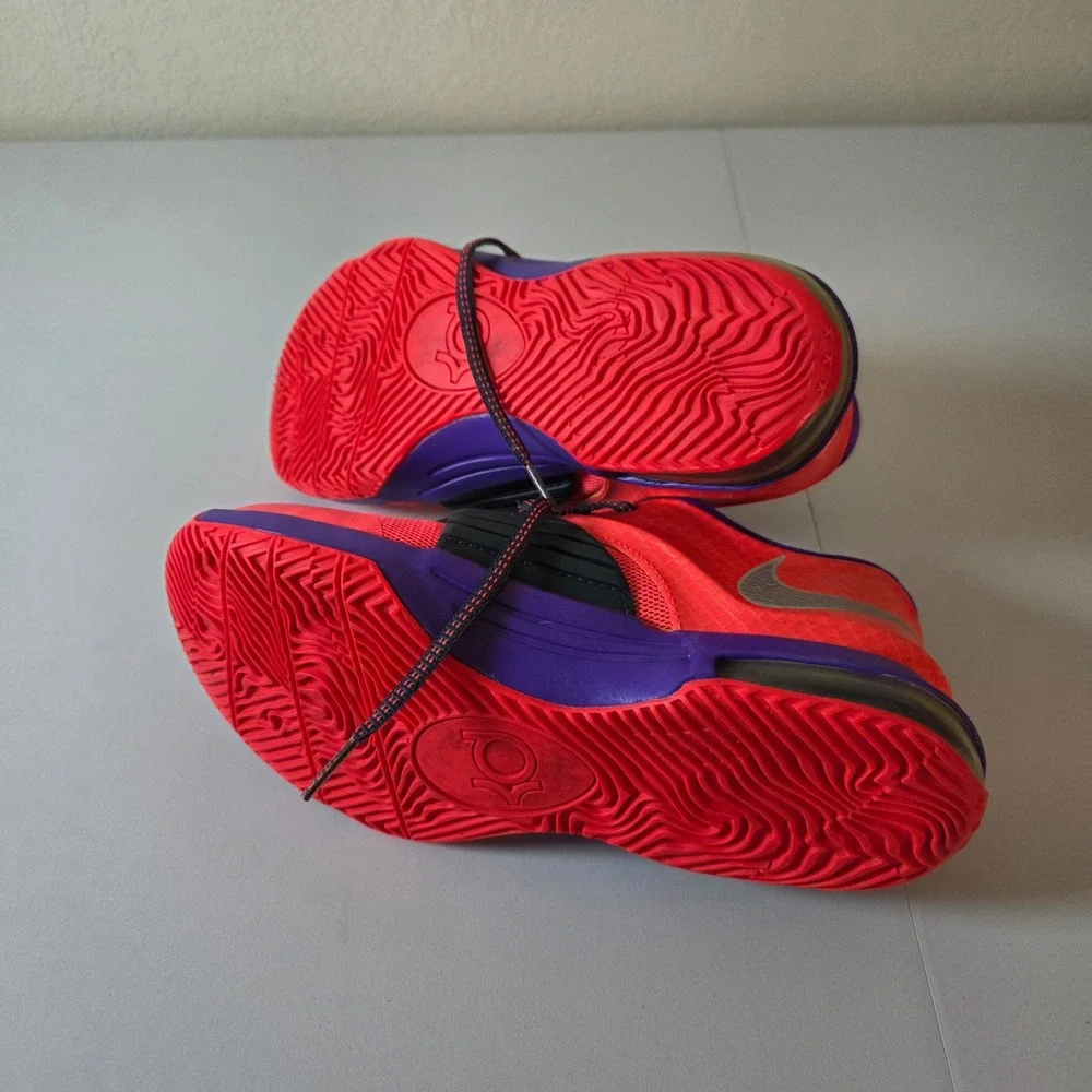 Nike KD‎ 7 GS Youth Size 5Y Red Purple Basketball Shoes 653996 603